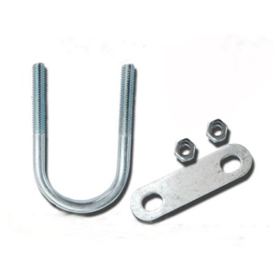 Customized  Galvanized Stainless Steel U Bolt Clamp for Agriculture Greenhouse Accessories